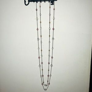 Forever 21 Jewelry - Long Layered Pastel Beaded Necklace Forever 21 Jewelry - Long Layered Pastel Beaded Necklace